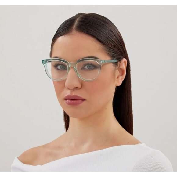 NEW GUCCI GG1687O 004 EYEGLASSES GREEN WOMEN EYEWEAR GUCCI